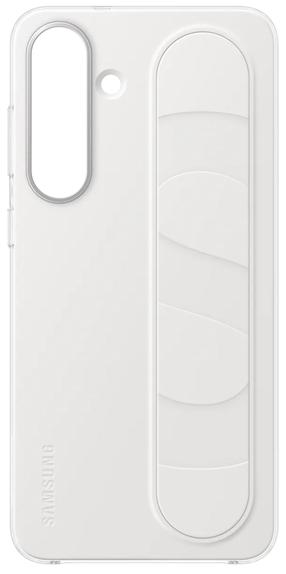 Telefona vāciņš Samsung Standing Grip Case Samsung Galaxy S25 FE, balts krās.