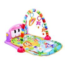 Edukacinis kilimėlis Huanger Piano Fitness Rack, 46 cm, rožinė sp.