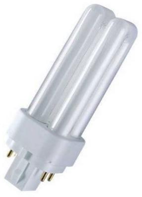 Lemputė Osram Kompaktinė liuminescencinė, T11, 4000 °K, G24q-2, 18 W, 1200 lm