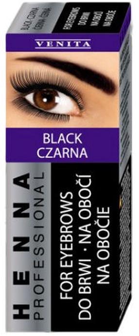 Antakių ir blakstienų dažai Venita black