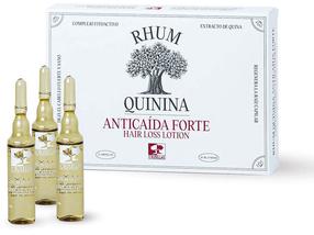 Ampull juuste jaoks Crusellas Rhum Quinine Anti-hair loss forte, 6 tk, 10 ml