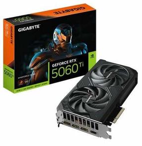 Vaizdo plokštė Gigabyte GeForce RTX 5060 Ti Windforce OC, 8 GB, GDDR7