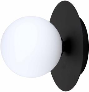 Šviestuvas sieninis Light Prestige Roma LP-1345/1W BK, G9, 1 x 5 W, balta sp. / juoda sp.