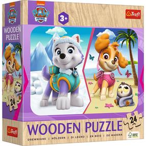 Деревянный пазл Trefl Paw Patrol, 24 шт.
