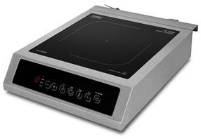 Lauapliit induktsiooni- Caso, 3500 W, must v./roostevaba teras v.