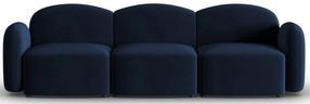 Sofa Micadoni Home Blair MIC_3S_184_F1_BLAIR2, lašišinė sp., 272 x 87 cm x 80 cm