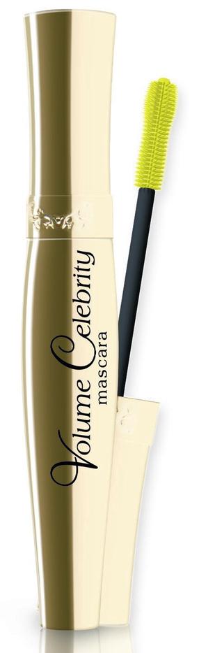 Тушь для ресниц Eveline Volume Celebrity, 7 мл, черный цв. black