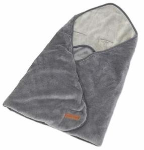 Plonas miegmaišis kūdikiui BabyTrold Fleece 15-25G, pilka sp., 104 cm x 70 cm