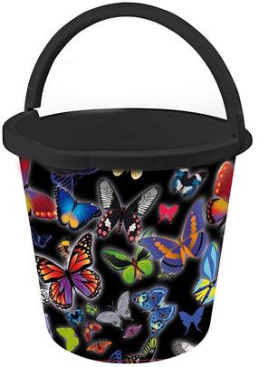Spainis saimniecībai Branq Butterfly, 10 l, melna krās./daudzkrāsaina