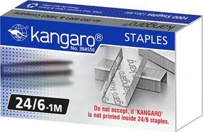 Skavotāju skavas Kangaro 24/6-1M, metāls, 1000 gab.