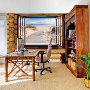 Fototapetas Artgeist Beach Outside The Window, 105 cm x 150 cm