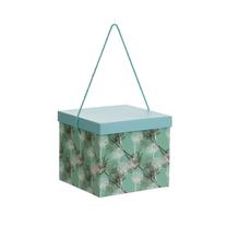 Dovanų dėžutė BOX22F, 22 cm x 19 cm x 22 cm, (spalva/dizainas parenkami atsitiktine tvarka)