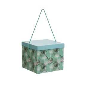 Dovanų dėžutė BOX22F, 22 cm x 19 cm x 22 cm, (spalva/dizainas parenkami atsitiktine tvarka)