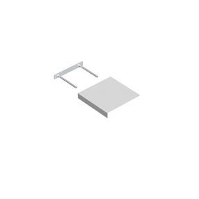 Sieninė lentyna Velano FS 24/24 65050, balta, 23.5 cm x 23.5 cm x 3.8 cm