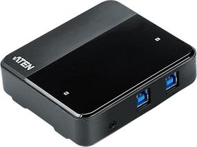 Centrmezgli Aten USB 3.0 Peripheral Sharing Device US234-AT USB A female, USB B female, 1.8 m, melna krās.