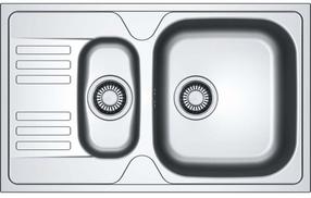 Köögivalamu Franke Euroform EFN651-78I, roostevaba teras, 78 cm x 47.5 cm x 15 cm, roostevaba teras v./hall v.