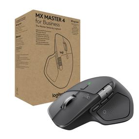 Беспроводная компьютерная мышь Logitech MX Master 4 910-007617, rf / bluetooth, графитовый цв.
