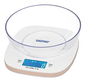 Elektroninės virtuvinės svarstyklės Zelmer ZKS1451, balta sp.