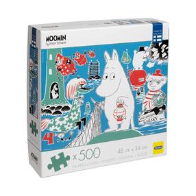 Dėlionė Martinex Moomin Comic Book Cover 4, 43 cm x 48 cm, 500 vnt., įvairių spalvų