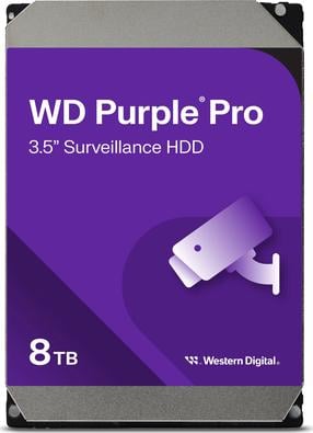 Kietasis diskas (HDD) Western Digital Purple Pro WD8002PURP, 3.5", 8 TB