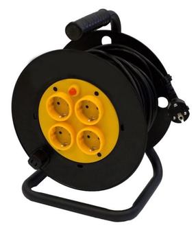 Ilgintuvas su rite Okko, 3 x 1 mm², 25 m, 4 lizdų