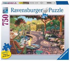 Dėlionė Ravensburger Beautiful yard 6229, 80 cm x 60 cm, 750 vnt., įvairių spalvų