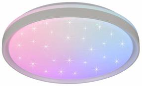 Светильник потолочный Reality Solit R63581131, LED, 2700 - 6500 °К, 1 x 14 Вт, белый цв. / белый цв., 39 х 39 см