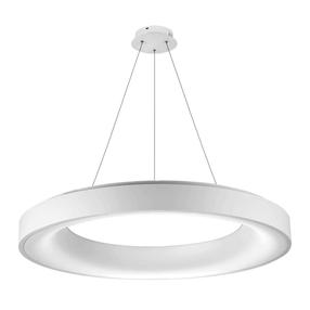 Šviestuvas kabinamas AZzardo Sovana AZ3448, LED, 2300 - 6500 °K, 1 x 80 W, balta sp. / balta sp., 78 x 78 cm