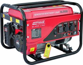 Generatorius benzininis keturtaktis AWTools AW85602BL, 2800 W