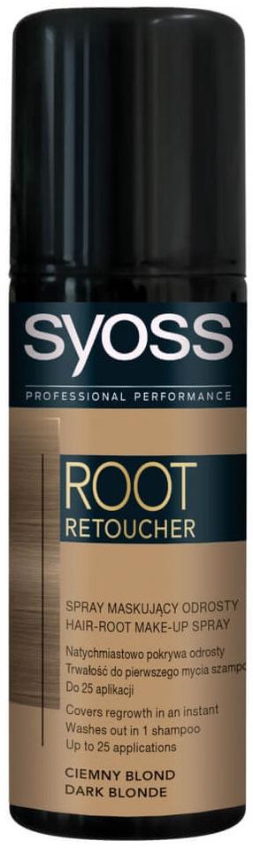 Tonuojantis purškiklis Syoss Root Retoucher, dark blonde