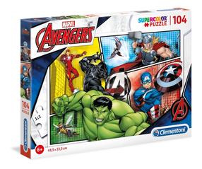 Dėlionė Clementoni SuperColor Avengers 27284, 104 vnt.