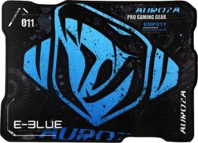 Pelės kilimėlis E-Blue Auroza M, 26.5 cm x 36.5 cm x 0.3 cm, mėlyna/juoda