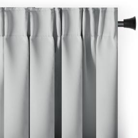 Pimendav kardin Restilo Blackout, helehall v., 140 cm x 175 cm