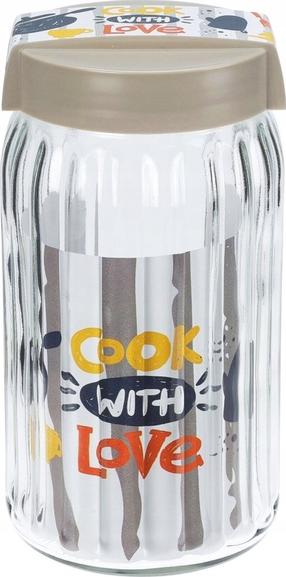 Birių produktų indas Home Styling Collection, 1.6 l, skaidri sp.