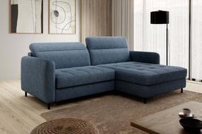 Kampinė sofa Gomsi Raquel 40, tamsiai mėlyna sp., dešininė, 165 x 228 cm x 100 cm