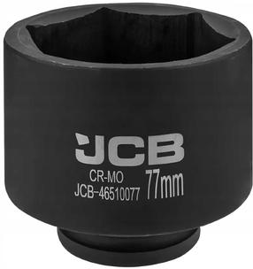 Sügav kuusnurkne löögipesa JCB 46510077, 77 mm, 3/4"
