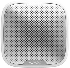 Signalizacija Ajax StreetSiren Wireless, balta sp.