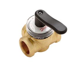 Klapp Danfoss DN20, kolmhark/pöörlev, küttesüsteemidele, 3/4 tolli - sisekeere