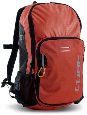 Vaikiška kuprinė Cube Pure 6 Rookie, juoda sp./raudona sp., 6 l