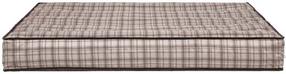 Lauko baldų pagalvė Hobbygarden Pallet Mattress MAPKRB8, ruda sp./smėlio sp., 120 x 82 cm