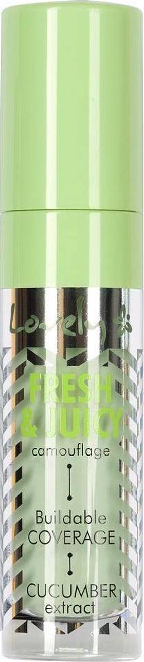 Korektors Lovely Fresh & Juicy Camouflage, zaļa krās., 3, 4.5 g