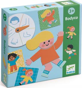 Spēle Djeco Bodyco, daudzkrāsaina, 36 gab.