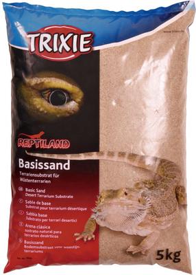 Песок для террариумов Trixie Basic Yellow, 5 кг