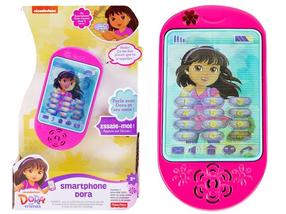 Attīstoša rotaļlieta, izglītojošs viedtālrunis Mattel Fisher Price Dora, 2.5 cm, rozā krās.