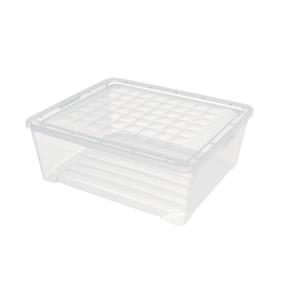 Daiktadėžė su dangčiu Curver 96063, 10 l, skaidri sp., 34.2 x 29.7 x 12.5 cm