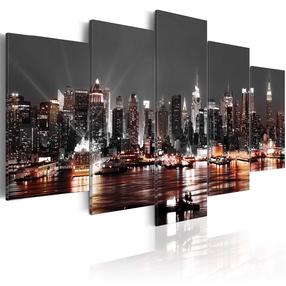 Akrila stikla reprodukcija Artgeist Gray City, 200 cm x 100 cm