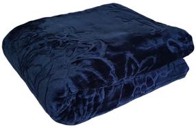 Pledi KT-034, zilimelns krās., 160 cm x 210 cm