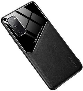 Telefono dėklas Mocco Lens Leather Back Case, juoda sp., Xiaomi