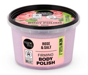 Kūno odos šveitiklis Organic Shop Rose & Salt, 250 ml
