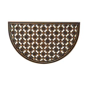 Uksematt Domoletti VCW3585, kuldne v./must v., 45 cm x 75 cm x 1 cm